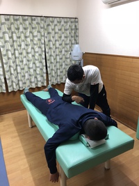 高校生が身体のケアの為に来院してくれました 2020/04/20 12:31:51
