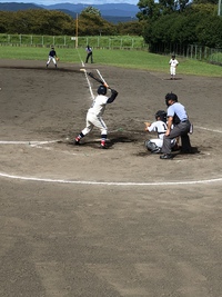 中学野球新人戦の応援に行って来ました 2019/09/09 11:14:39