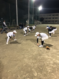 昨日（27日）の富士ベースボールアカデミー 2018/11/28 11:39:46