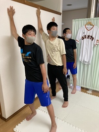 中学生3人組の野球指導です 2021/06/07 12:58:00