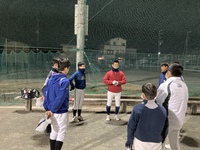 硬式の練習も始まりました 2021/02/05 13:37:47