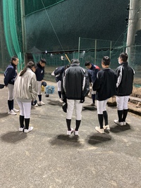富士ベースボールアカデミー中学生の部がスタートしました 2022/01/19 12:27:01