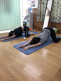 親子で体幹トレーニング 2019/08/24 13:06:10