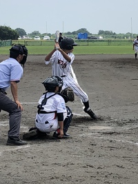 野球を頑張っている中学生の成長を見にいきました 2019/07/30 11:59:12