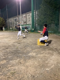 富士ベースボールアカデミー中学生の部が始まりました。 2021/10/07 12:06:15