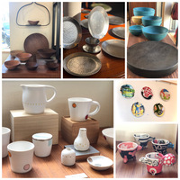20人の“まぁるい器”展、開催中です。