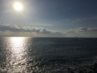 「あさが来た」　今日の伊豆の海