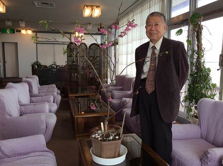 須崎乙女桜が咲きました。