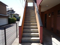 裾野市Ｍアパート　階段塗装