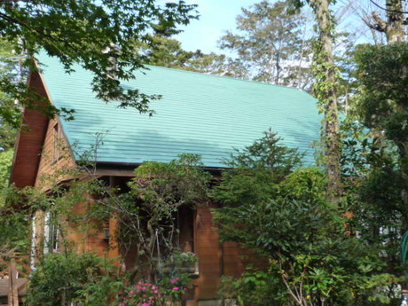 裾野市 十里木高原 屋根塗装
