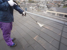 沼津市　マンション　屋根塗装　防水工事
