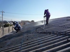 沼津市　屋根塗装工事