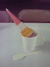 食べ物の・・・