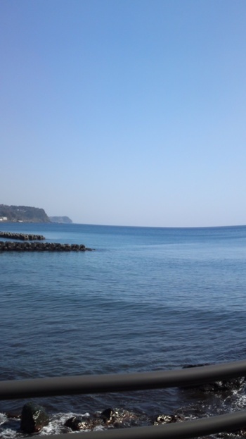 今日の海