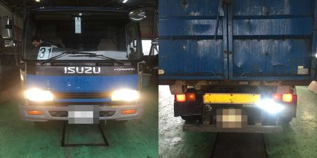 H7　いすゞ　フォワード　車検整備