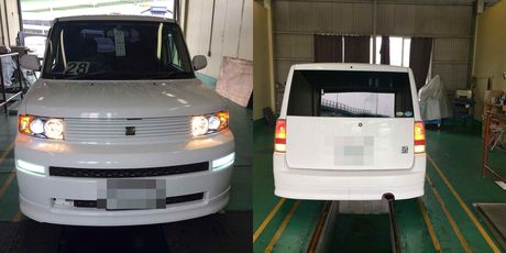 H17　トヨタ　bB　車検整備