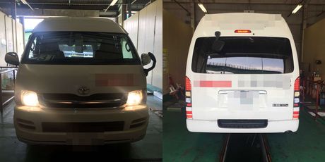 H22　トヨタ　ハイエース　車検整備