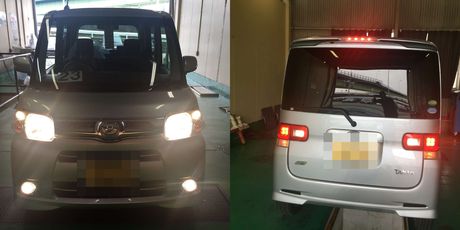 H25 ダイハツ　タント　車検整備