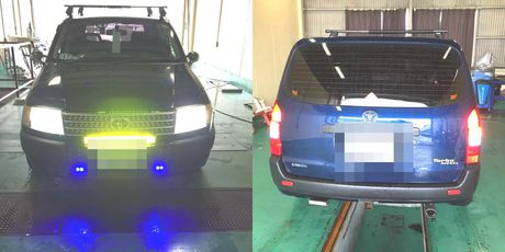 H14　トヨタ　プロボックス　車検整備