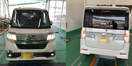 H28 ダイハツ　タント　車検整備