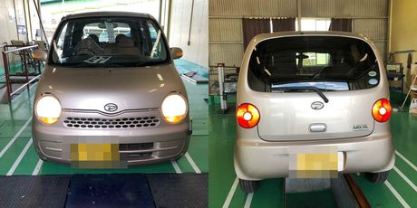 H17 ダイハツ　ムーヴラテ　車検整備