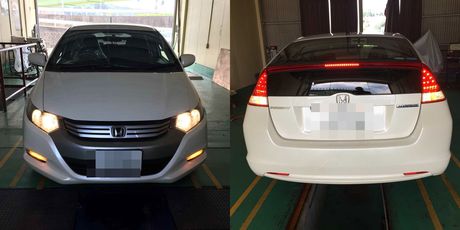 H23　ホンダ　インサイト　車検整備