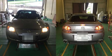 H15　マツダ　RX-8　車検整備