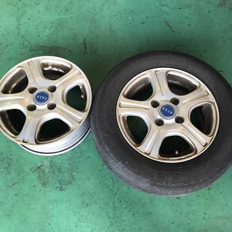 H12 マツダデミオ　ディスクパッド、ディスクローター交換
