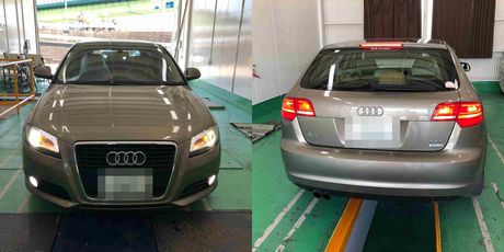 H22　アウディ　A3　車検整備