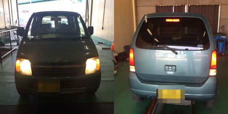 H12　スズキ　ワゴンR　車検整備