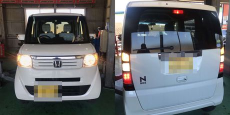 ホンダ　ＮＢＯＸ　１２か月点検