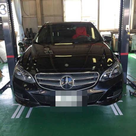 H25　メルセデスベンツ　E400　HYBRID　チェックランプ点灯修理