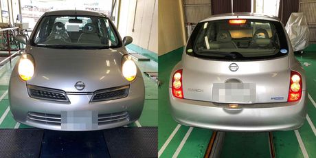 H19　ニッサン　マーチ　車検整備