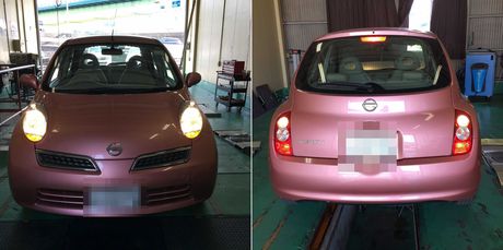 H21 日産マーチ　１２か月点検