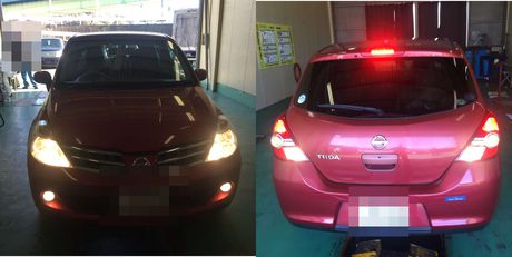 Ｈ23　ニッサンティーダ車検整備