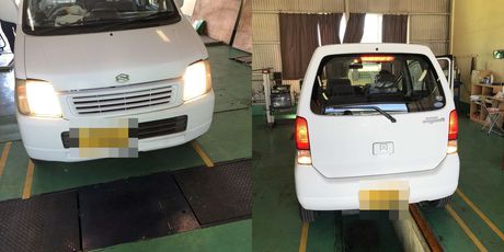 H15　スズキ　ワゴンR　車検整備