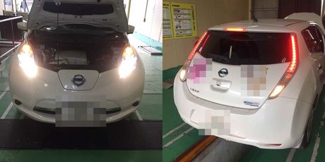Ｈ28　ニッサン　リーフ　車検整備