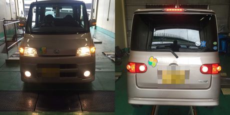Ｈ18　ダイハツタント　車検整備