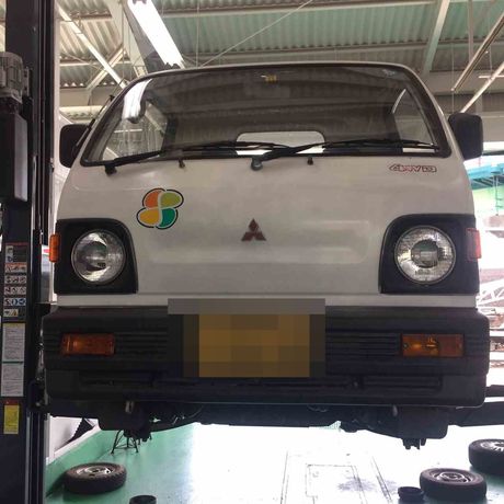 H4　三菱　ミニキャブ　ブレーキパイロットランプ点灯修理