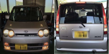 H15　ダイハツムーブ車検整備