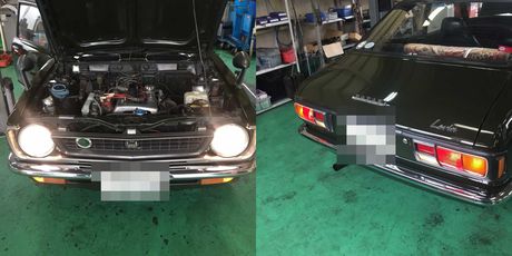 Ｓ48　カローラレビン　車検整備