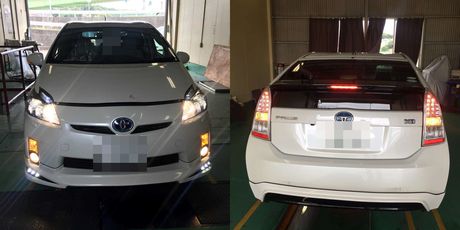 H23　トヨタ　プリウス　車検整備