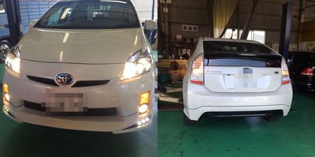 H23　トヨタ　プリウス　12ヶ月点検