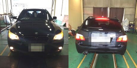H19　BMW　5シリーズ　車検整備