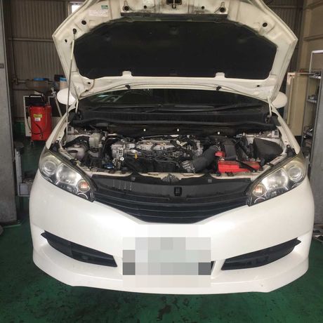 H22 トヨタウィッシュ　エンジン異音修理