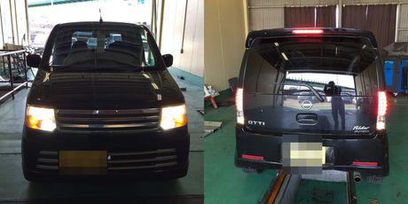 H19　ニッサン　オッティ　車検整備