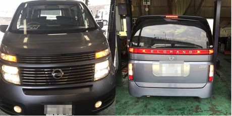 ニッサン　エルグランド　車検整備