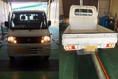 ニッサンクリッパー　車検整備