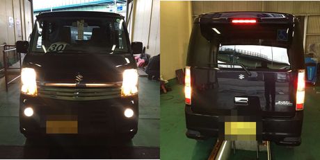 Ｈ25　スズキエブリ　車検整備