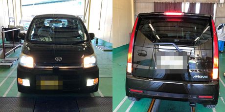H20　ダイハツ　ムーヴ　車検整備